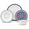 Karaca Elegance Bone Ancient Premium 24-Piece Bone Porcelain Dinner Set for 6 People, 153.09.01.1365 - Image 7