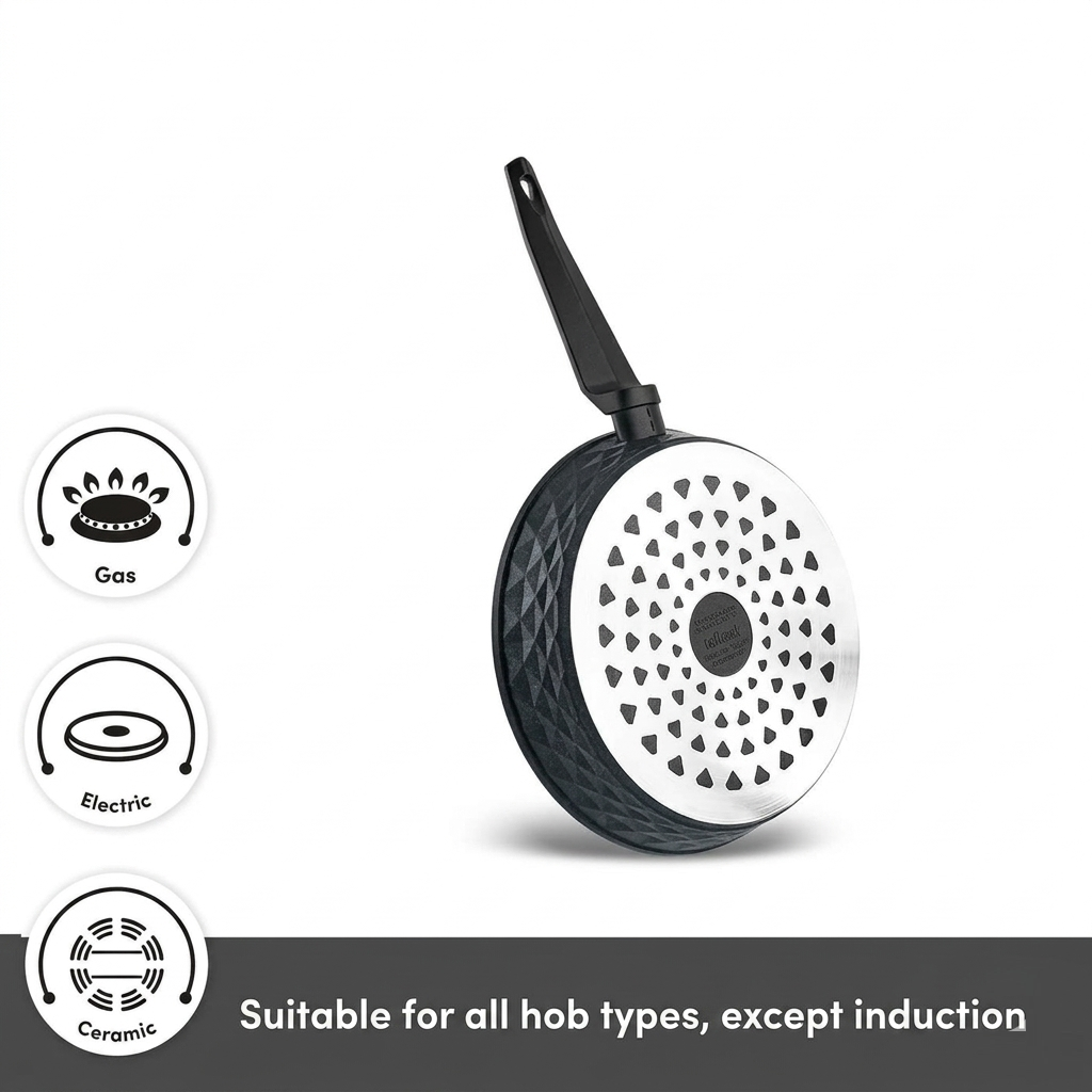 Karaca BioDiamond Antibacterial Non-Stick Frying Pan – 26 cm / 2.2 L, 153.03.08.0419 5 Karaca BioDiamond Antibacterial Non-Stick Frying Pan – 26 cm / 2.2 L, 153.03.08.0419 - Image 5