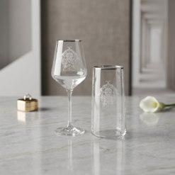 Karaca Tokio 24-Piece Glass Set – 12-Person | Modern Everyday Elegance, 153.03.08.1645