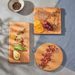Alternative view of Karaca Urbanwood Rotating Serving Board – 26 cm Round, 153.03.09.0125