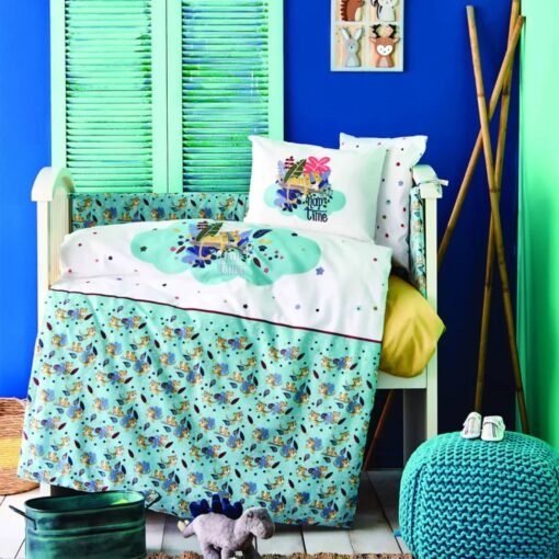 KARACA HOME BUMMER INDIGO COTTON BABY SLEEPING SET