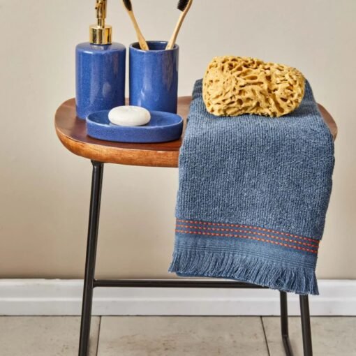 KARACA HOME SOFTY INDIGO 100% COTTON