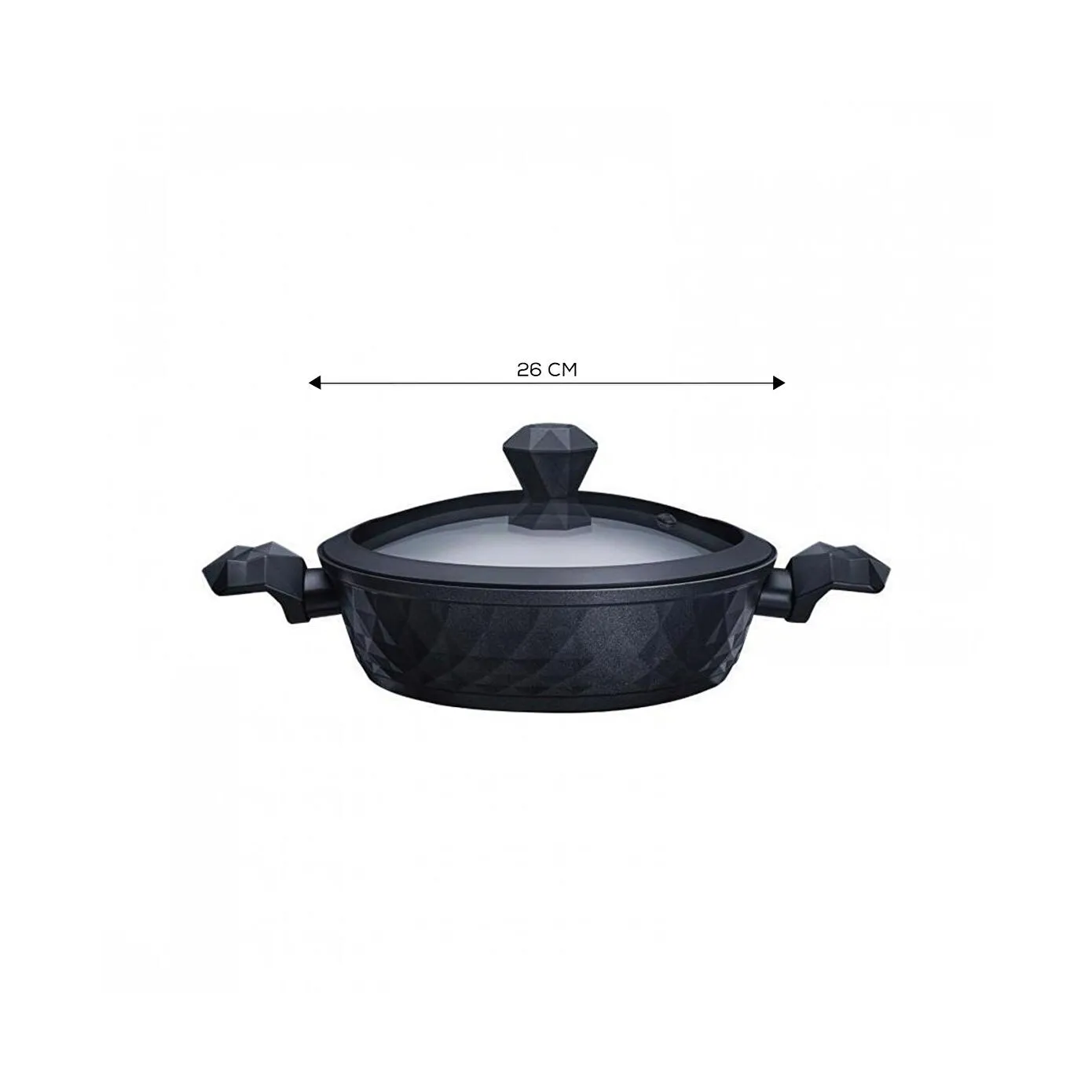 Karaca BioDiamond Antibacterial Induction Based Handle Pot - 26 cm, 2.6 Lt, 153.03.08.0424 2 Karaca BioDiamond Antibacterial Induction Based Handle Pot - 26 cm, 2.6 Lt, 153.03.08.0424 - Image 2