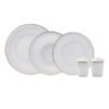 Karaca Fine Pearl Bonnie 18 Piece Dinner Set for 6 Persons