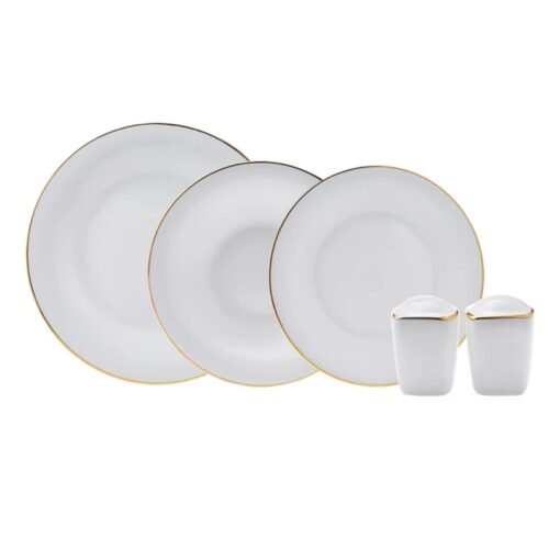 Karaca Fine Pearl Bonnie 18 Piece Dinner Set for 6 Persons