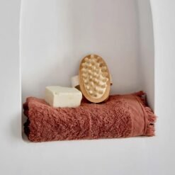 Karaca Home 4 Element Terracotta Towel 50x90 Fire
