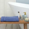 Karaca Home Daily Soft 100% Cotton Bath Towel 70x140 cm Indigo?