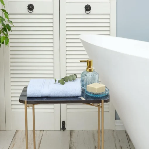 Karaca Home Daily Soft 100% Cotton Face Towel 50x90 cm Ice Blue?