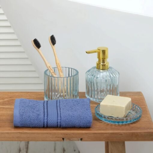 Karaca Home Daily Soft Indigo 100% Cotton Hand Towel 30x50 cm