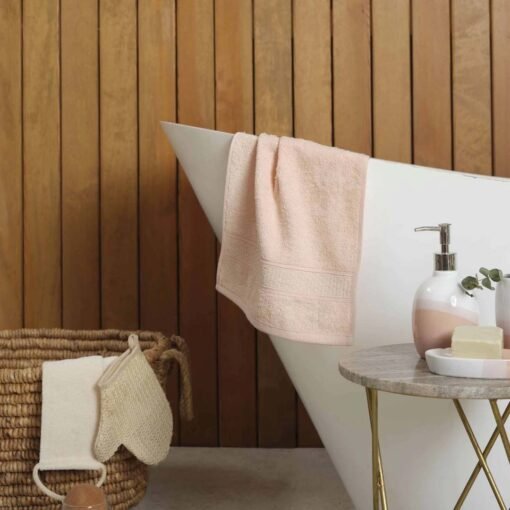 Karaca Home Dielle Recycle Face Towel 70x140 cm Powder