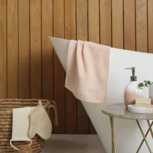 Karaca Home Dielle Recycle Face Towel cm Powder?30 cm x 50 cm