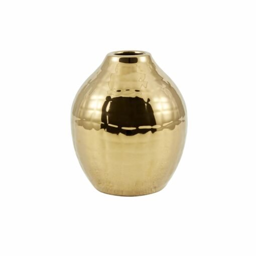 Karaca Home Lesley Decorative Oval Vase Gold?
