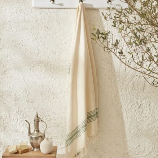 Karaca Home Minka 100% Cotton Peshtamal 90x160 cm Khaki