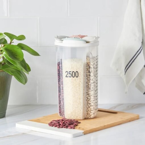 Karaca Linda 4 Compartment Storage Container 2500 ml