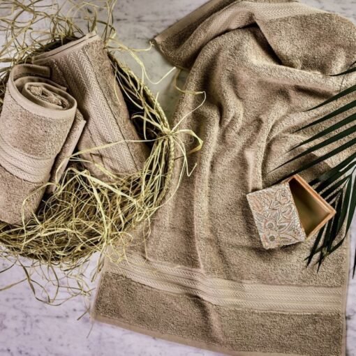 Karaca Towel  Charm Exclusive Beige 30x50 cm