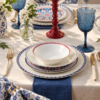Karaca Elegance Bone Ancient Premium 24-Piece Bone Porcelain Dinner Set for 6 People, 153.09.01.1365 - Image 5