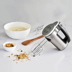 Karaca Inox Hand Mixer – 300W, 6 Speeds with Turbo Function, 153.03.06.1957