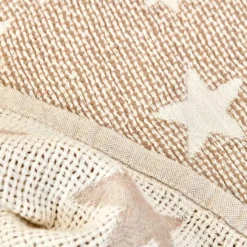 Alternative view of Karaca Home Baby Star Baby Quilt 80 × 120 cm – Beige, 200.16.01.0408
