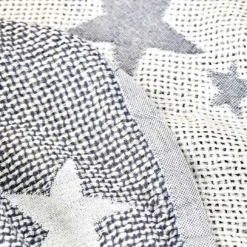 Alternative view of Karaca Home Baby Star Baby Quilt 80 × 120 cm – Grey, 200.16.01.0413