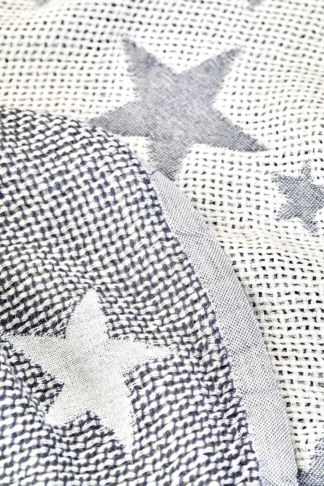 Karaca Home Baby Star Baby Quilt 80 × 120 cm – Grey, 200.16.01.0413 2 Karaca Home Baby Star Baby Quilt 80 × 120 cm – Grey, 200.16.01.0413 - Image 2