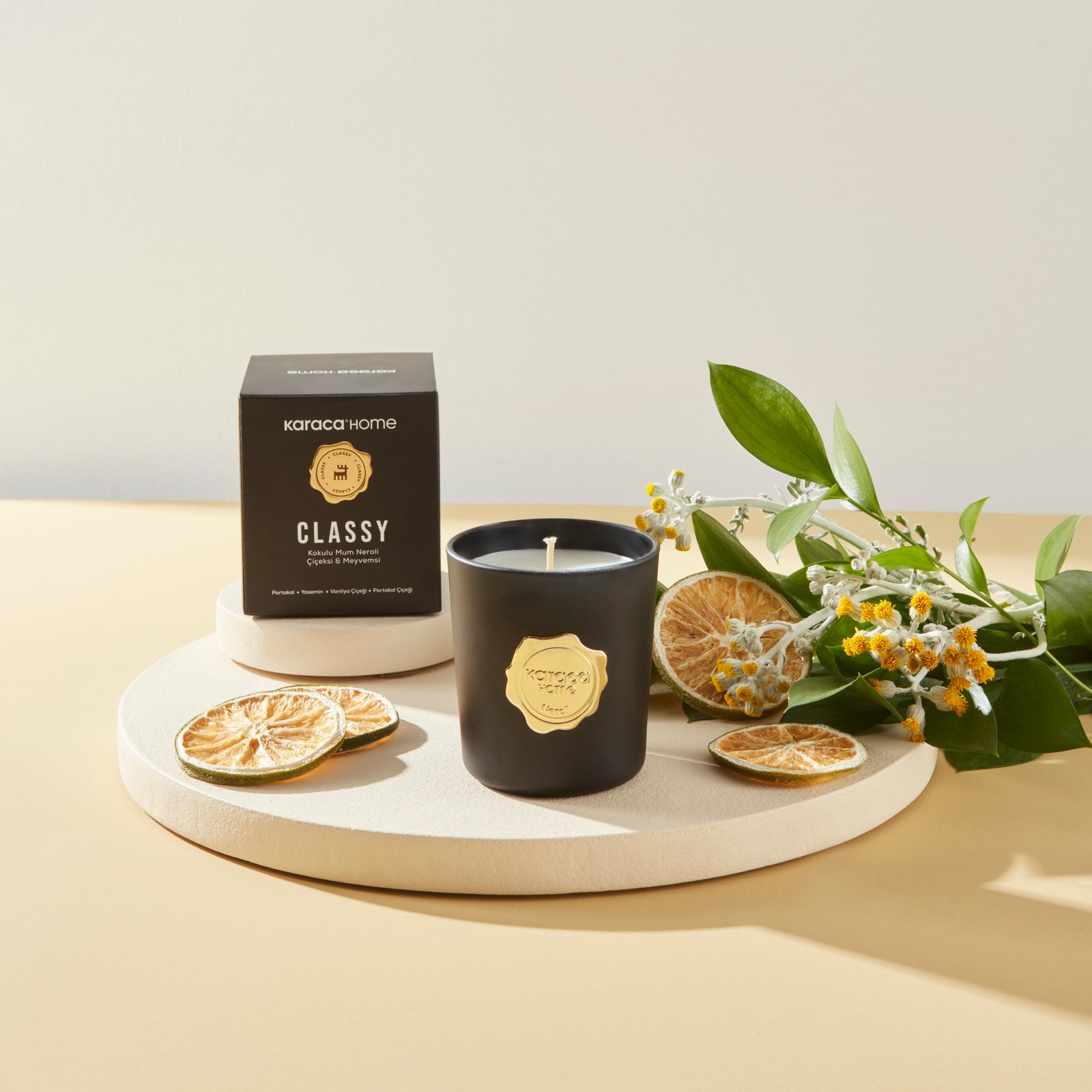 Karaca Home Classy Neroli Scented Candle, 153.09.01.7744 2 Karaca Home Classy Neroli Scented Candle, 153.09.01.7744 - Image 2