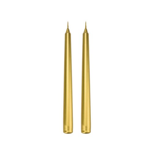 Karaca Home 2 Candlesticks [2x25cm] Gold, 153.01.01.4484
