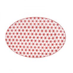 Karaca Sakae Oval Ceramic Wide (Salad-Rice) Plate - 30,5cm, 153.03.07.7148