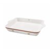 Karaca Bumblebee Porcelain Rectangle Oven Dish 35.5cm, 153.03.07.7401