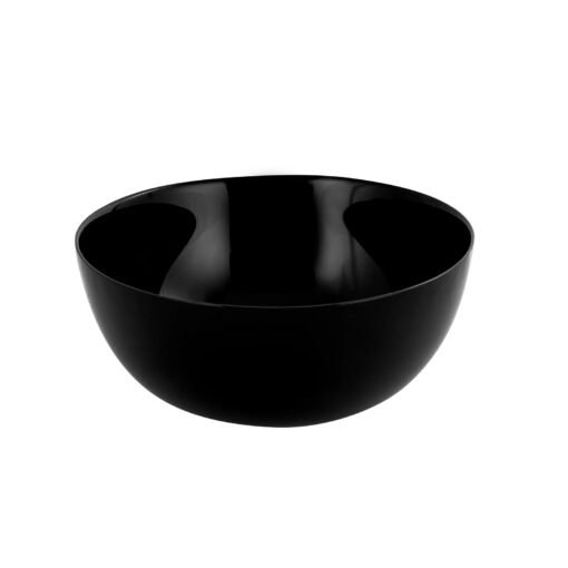 Karaca Black Opal Glass Swan Bowl 18cm, 153.03.07.7508
