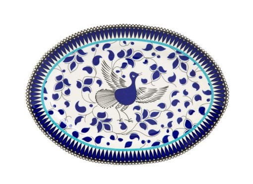 Karaca Mai Series Oval Plate 25cm, 153.03.07.9024