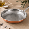 Karaca PowerSteel 3-Ply 316+ Stainless Steel Copper Frying Pan 24 cm – 1.5 L, 153.03.08.0572 - Image 3