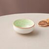 Karaca Floral Green Round Snack Bowl 10cm, 153.03.08.2975