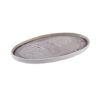 Karaca Fleurs Stoneware Large Boat Plate 33cm, 153.03.08.3022