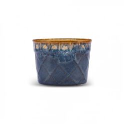 Karaca Jodi Ceramic Single Snack-Ice Cream Bowl 8cm [Blue], 153.03.08.4546