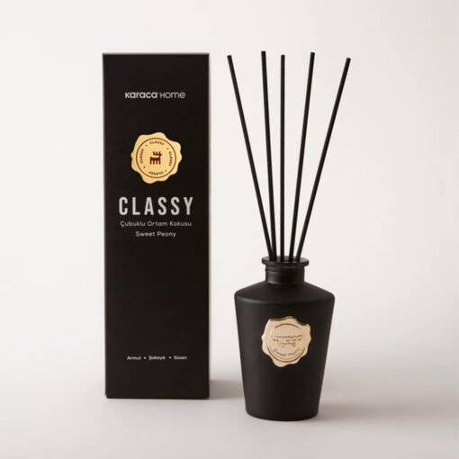 Karaca Home Classy Stick Ambient Glass Fragrance Sweet Peony 200ML - [11x7cm], 153.09.01.7152