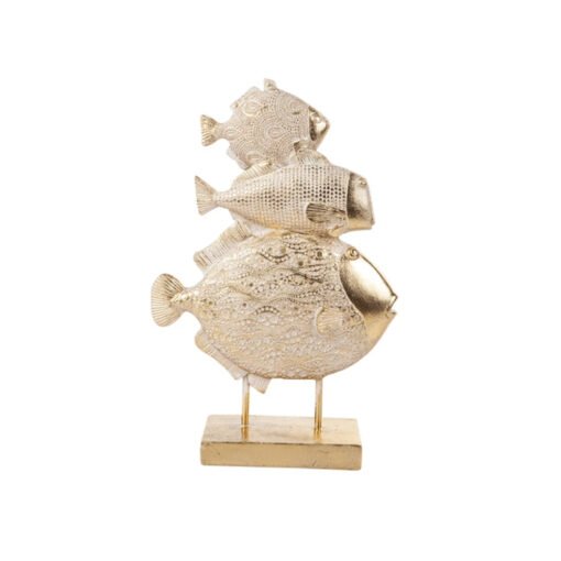 Karaca Home Nova Fish Family Figurine - [30.5x19.5cm], 153.20.01.0320
