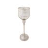 Karaca Home Lucca Tealight Candleholder Antique Silver [28cm], 153.20.01.0385