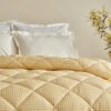 Karaca Home Sarah Anderson Grimes Plaid Double Quilt Yellow [195x215cm], 160.22.08.0038