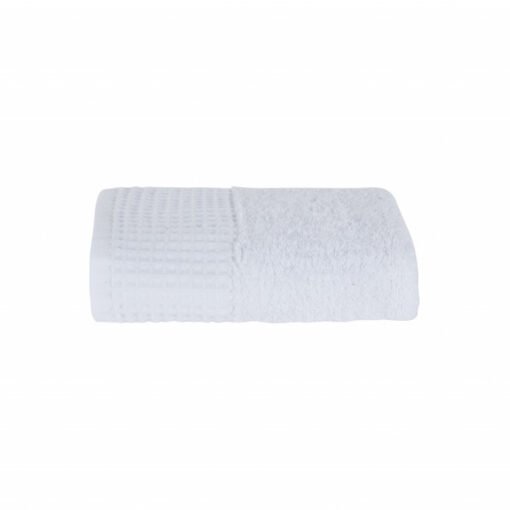 Karaca Nautica Home Malone White Face Towels 50x90cm, 180.01.01.1421