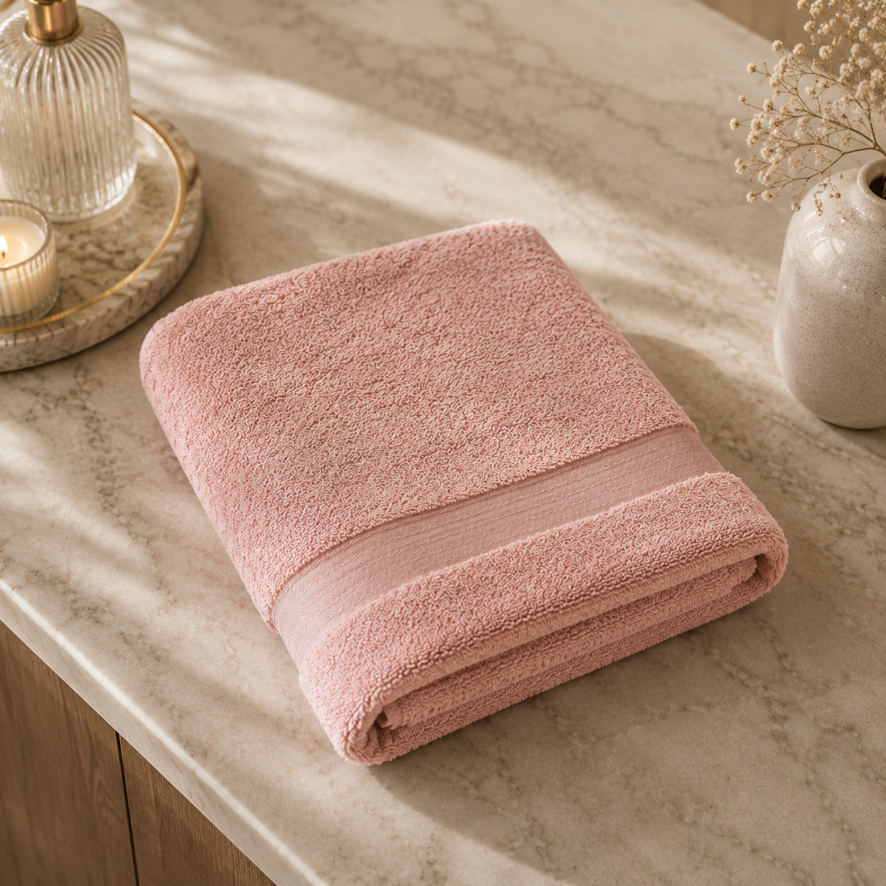 Karaca Home Pure Soft Bath 100% Cotton Towel 85 x 150 cm – Pink, 200.05.01.0269 1 Karaca Home Pure Soft Bath 100% Cotton Towel 85 x 150 cm – Pink, 200.05.01.0269