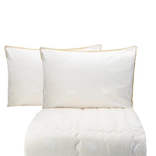Karaca Home Double Wool Quilt - 2 Wool Pillows Gift [195x215cm], 200.15.01.0250