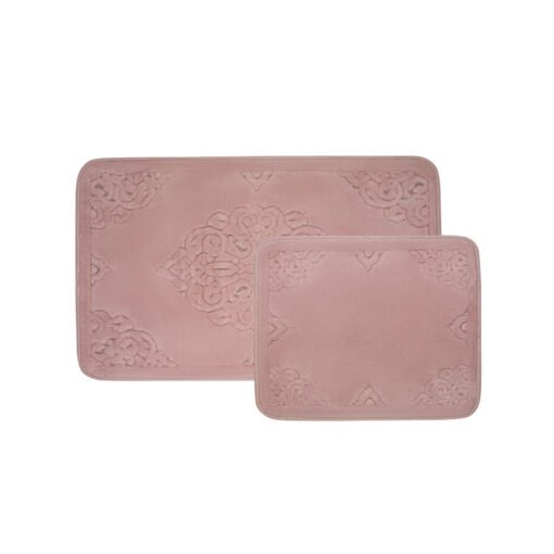 Karaca Home Damila Powder 2Pcs Bath Mat, 200.15.01.0269