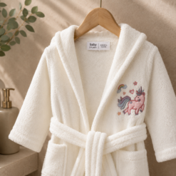 Karaca Home Digna 2-4 Years 100% Cotton Child Bathrobe, 200.16.01.0089