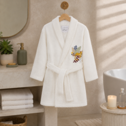 Karaca Home Bummer 4–6 Years 100% Cotton Child Bathrobe, 200.16.01.0094