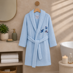 Karaca Home Airship 100% Cotton 6–8 Years Child Bathrobe, 200.16.01.0096