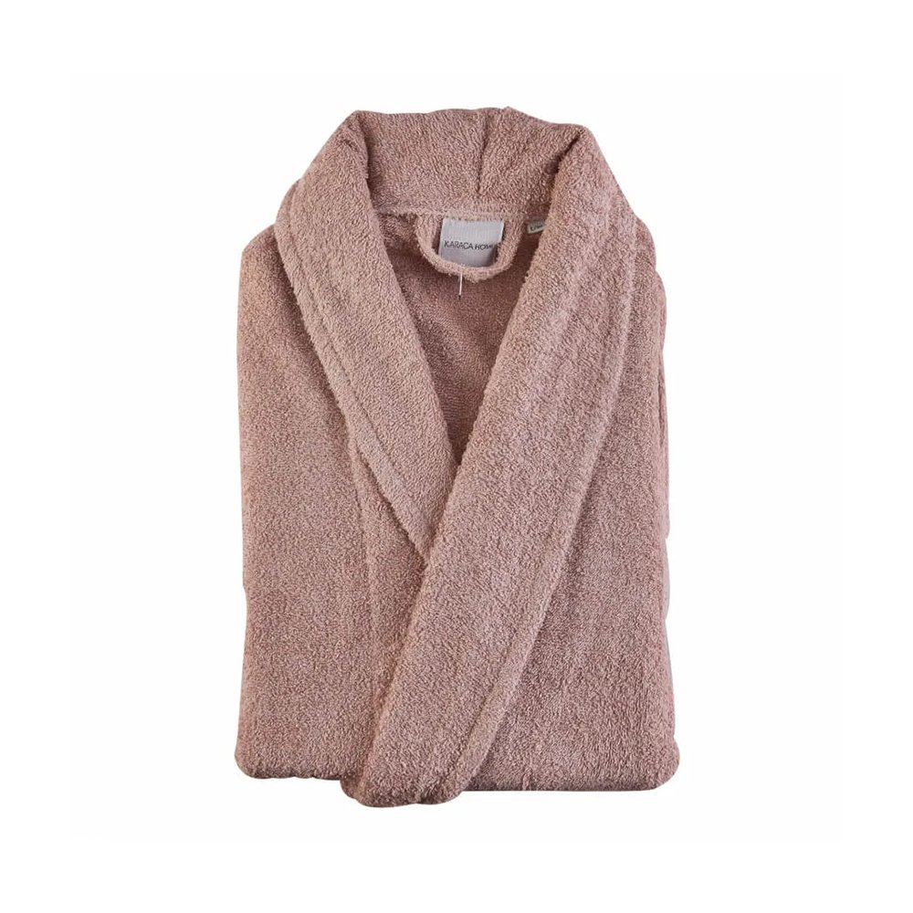 Karaca Home Charm Exclusive Dark Powder Bathrobe S/M - 100% Combed Cotton, 200.16.01.0156 1 Karaca Home Charm Exclusive Dark Powder Bathrobe S/M - 100% Combed Cotton, 200.16.01.0156