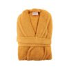 Karaca Home Back To Basic Mustard 100% Cotton Bathrobe S/M, 200.18.01.0226