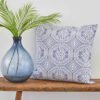 Karaca Home Monu Indigo Cushion [45x45cm] - [70% Polyester] [30% Cotton], 200.18.01.0672