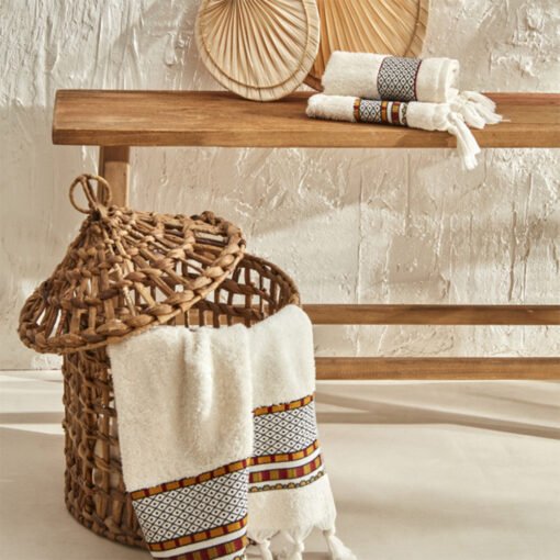 Karaca Home Arslantepe Jacquard 3Pcs Towels Set, 200.20.01.0019