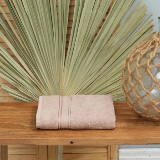 Karaca Home Daily Soft 100% Cotton Bath Towels 70x140cm Beige, 200.20.01.0221 - Image 2